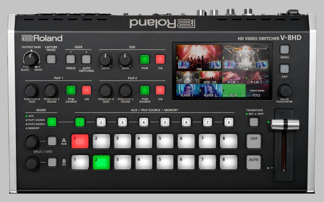 Mezcladoras de vídeo para eventos